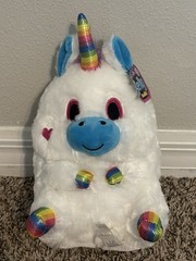 NANCO BELLY BUDDIES 10″ UNICORN PLUSH STUFFED ANIMAL NEW WITH TAGS NWT