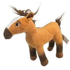 DreamWorks Spirit Riding Free Plush Horse 8″ Just Play Mustang Stuffed Animal