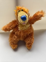 RARE Nanco Bear In The Big Blue House Plush Jim Henson With Red Hanger