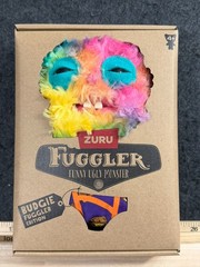 NEW! Fuggler Funny Ugly Monster BUDGIE EDITION 9″ Tie-Dye Rabid Rabbit Plush #39