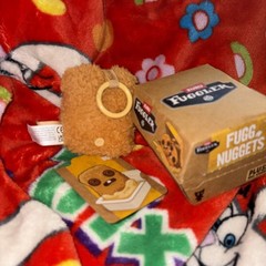 Fuggler Fugg Nugget Lil Ron Plush Chicken Nugget Keychain NEW QUICK SHiP