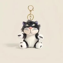 Lucifer Cat Plush Toy Disney Cinderella Soft Cute Stuff Doll 2022 keychain
