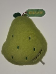 Jiuhemei Plush Happy Pear Fruit Made In China Used With Tags