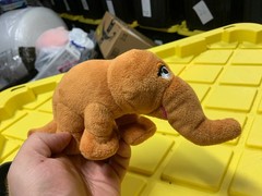 2018 Sesame Street Workshop Hasbro 6 inch Snuffleupagus plush