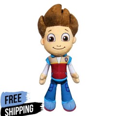 Paw Patrol Ryder Plush Doll Soft Stuffed Toy for Kids Boys Birthday Gift New
