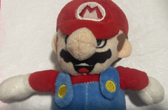 Lot Of 2 Super Mario Plush Toys 15 Inch & 8 Inch Exc con