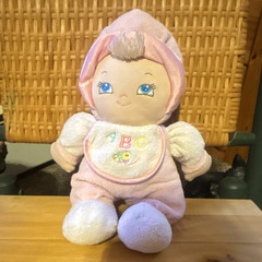 Goldberger Baby ABC Plush Stuffed Doll, Washable (2000)
