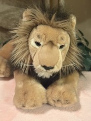SOS Save Our Space 2003 Male Lion Large 26” Plush Vintage Rare HTF