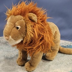 Viahart 12″ Realistic Lion Plush 2017 Stuffed Animal Safari Jungle Toy