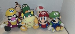 Nintendo 64 Beanbags Characters 1997, 7 Characters