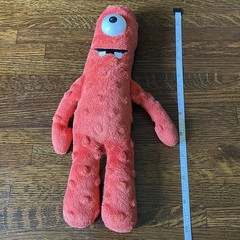 Yo Gabba Gabba Muno 2013 Plush Red Monster Toy Animal TY Retired 10” Kids TV