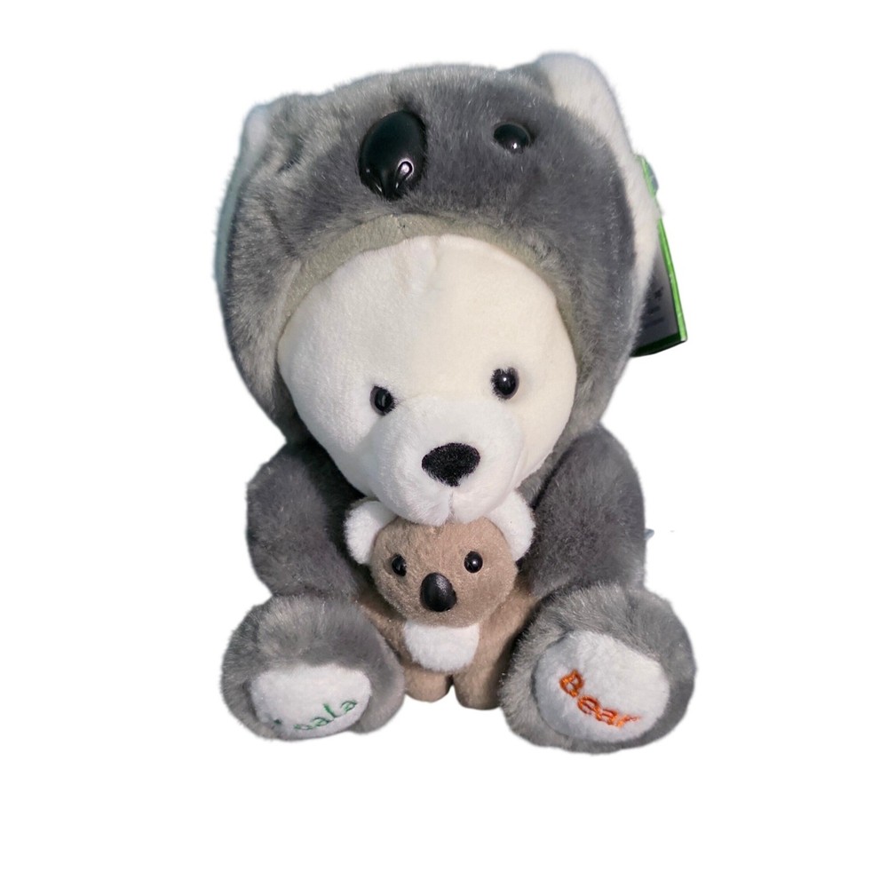 Windmill Toys Sydney Australia Bear in Koala Costume Plush Joey 7 Inch