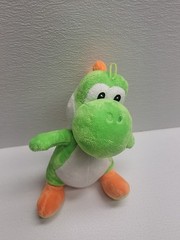 Super Mario World Yoshi Plush 10″ Green Stuffed Animal Nintendo Character Toy