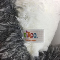 Circo Sheep Dog Plush 33″ Gray White Shaggy Stuffed Animal Puppy 2009 Target