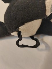 Build A Bear How To Train Your Dragon Night Light Plush Wristlet Blue Eyes 4”