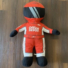 BIG RED NASCAR RACING SUIT TONY STEWART OFFICE DEPOT TOY FACTORY PLUSH DOLL 36”