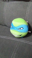 Teenage Mutant Ninja Turtles Leonardo Plush Stuffed Turtle Small Green Blue