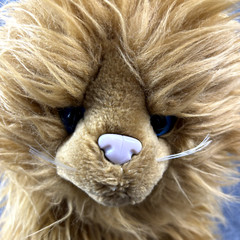 Kitty Cat Plush Long Haired Persian Cat Stuffed Animal Brown Lifelike Realistic