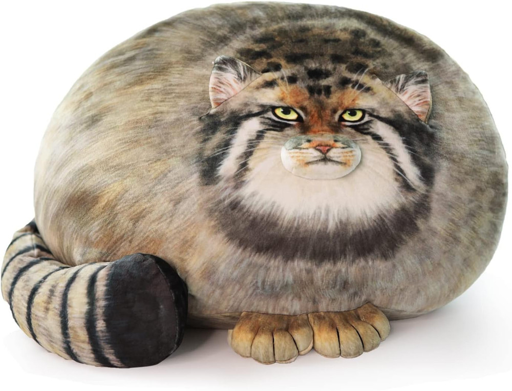 Adorable 30Cm Pallas Cat Plush – Soft Stuffed Animal & Cute Throw Pillow Gift