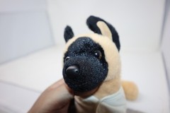Brent 10” Belgian Malinois Douglas Plush Stuffed Animal Shepherd with Jacket