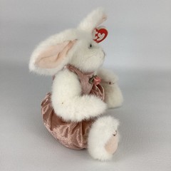 Ty Attic Treasures Sara Jointed Bunny Rabbit 10″ Plush Stuffed Animal New Tags