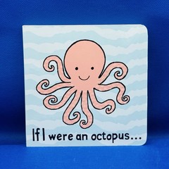 Jellycat Little Odyssey Octopus ODYL2OC Plush & If I Were an Octopus Book NWT