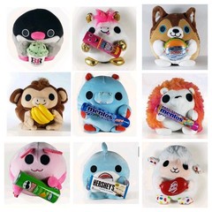 9 Zuru Mini Brands Snackles 5” Mystery Plush Toy All Different Big Lot
