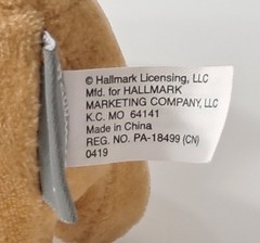 Hallmark Happy Halloweenie Dachshund Plush Toy 5.5″ Dog Tan Mini Collectible