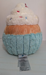Plush Squishable Ice Cream Sundae with Cherry on top Dessert about 17″ tall