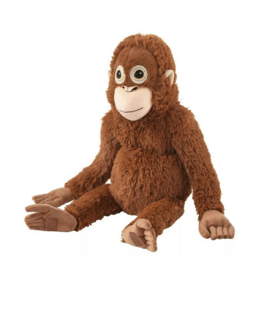 IKEA DJUNGELSKOG Orangutan Soft Toy – Brown (104.028.41)