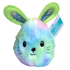 Cute Bunny Plush Lot of 2 Easter Basket Essential Way To Celebrate 8″ Blue/Multi