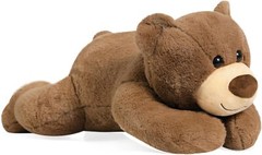 Weighted Stuffed Animals Brown Bear for Adults 3.5Lbs 24″ Weighted Plush Bear fo