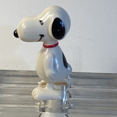 Vintage Snoopy Wind-Up Toy Figure Peanuts Collectible Working 3″ 1958 Hong Kong