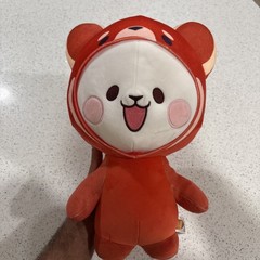 Milk Mocha Bear Red Panda Milk 14” Plush AQI Official