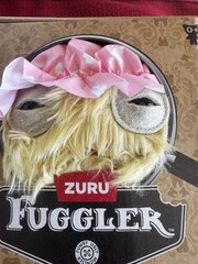 New Fuggler Old Fogies Gabby Gibbler Pink Bonnet 9″ Plush Funny Ugly Monster