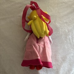 Large Nintendo Princess Peach Plush With Strap and Zipper With Tags Official