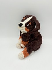 Ikea Dog Bernese St Mountain Puppy Plush Hoppig Brown White Doll Sewn Floppy