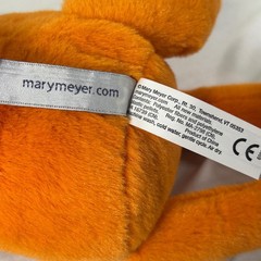 Mary Meyer Putty Fox Plush Stuffed Animal Orange Black White Bandana 13 inch