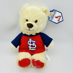 St. Louis Cardinals Build A Bear Plush 12″ Ltd. Ed 2016 Baseball Bear NEW w/ Tag