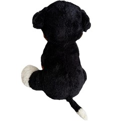 Hugfun Bernese Mountain Dog Plush Stuffed Animal 18″ Sitting Tri-Color Puppy