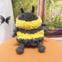 Adorable Albee Bee Spring Plush Toy Soft, Cuddly, and Cute Elephant for Kids