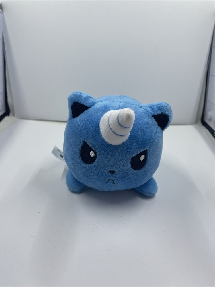 Tee Turtle Unicorn Cat Angry Blue Plush Stuffed Animal Kittencorn