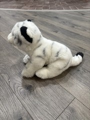 Toys R Us Animal Alley White Siberian Tiger Plush Blue Eyes 2012 Good Condition