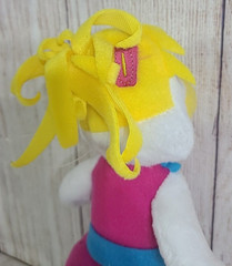 Chuck E Cheese Plush Helen Henny Chicken Bird Stuffed Animal Toy 10″ 2015