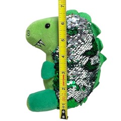 Creativity for Kids Dazzle Dinosaur Reverse Sequin Pets Plush Weighted Sensory