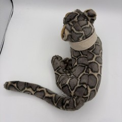 Fiesta Stormy the Clouded Leopard w/ Necktie 13” Plush Lying Stuffed Animal