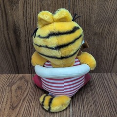 Vintage Garfield Plush Lot of 8 Dakin Playthings 1978, 1981 Stuffed Cat Sports