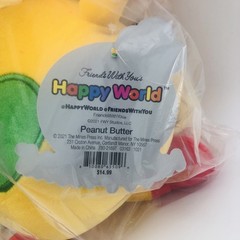 1-Piece 2Scoops FriendsWithYou Happy World Peanut Butter Plush 5 Years and Up