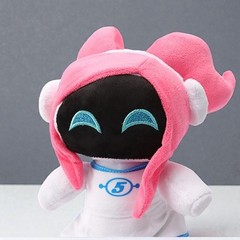 12″ Astrobot Cute Pink Robot Plush Astro Girl Soft Collectible Gift