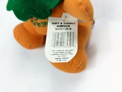 Vintage Halloween Plush Happy Pumpkin Fabric Stuffed 90s Toy YDC Plush 1991 Tag